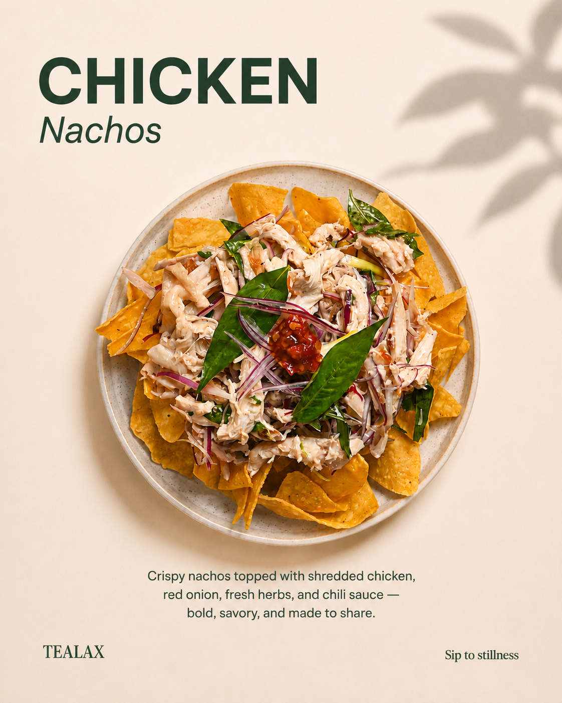CHICKEN NACHOS