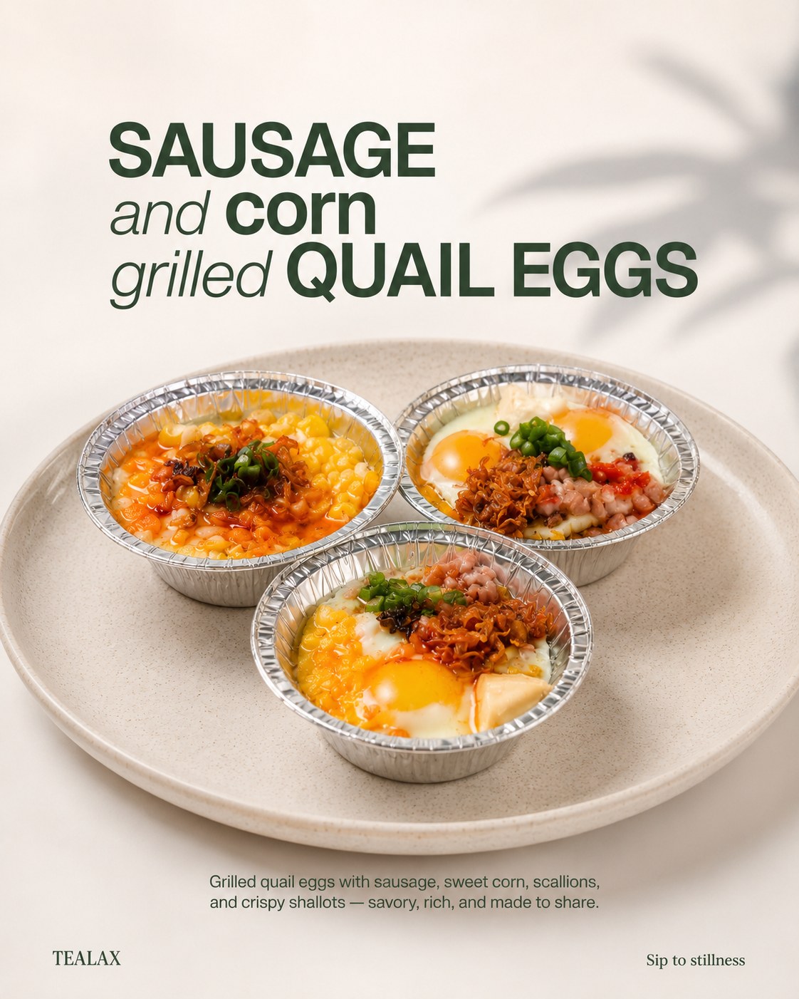 SAUSAGE & CORN